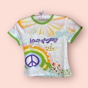“Pure Imagination Mini Tee” | Size: US 4 | Brand: House of Sunny